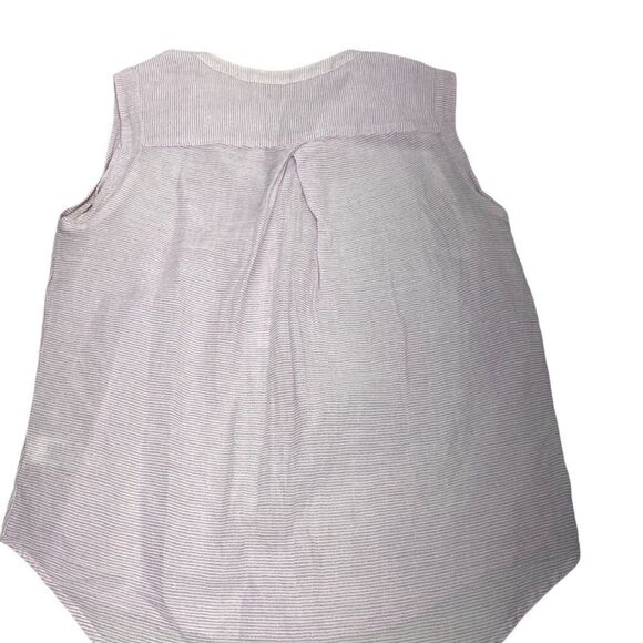 Talbots Women's Stripe Blouse size Medium - Picture 2 of 6